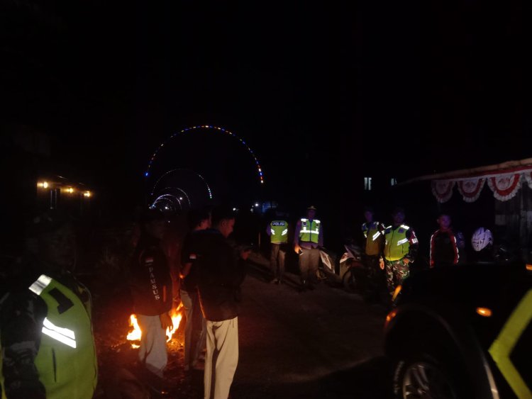 Babinsa Koramil 06 Kalibening Patroli Siskamling menjelang Hari Raya Idul Fitri 1447 H