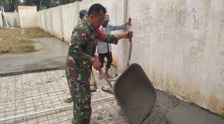 Lantai Dicor Harapan Mulai Menguat di KDKMP Kalimandi