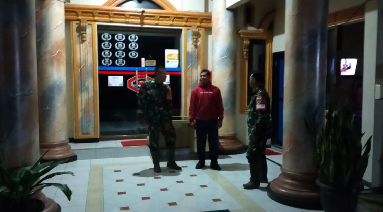 Babinsa Koramil 06 Kalibening Aktif  Laksanakan Patroli malam Dipastikan Wilayah Aman