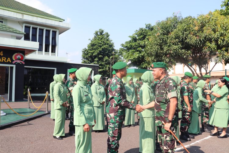 Dandim 0704 Banjarnegara Kenaikan Pangkat Wujud Penghargaan Negara
