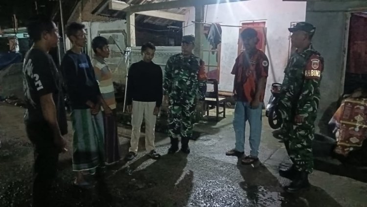 Babinsa Perkuat Keamanan Wilayah