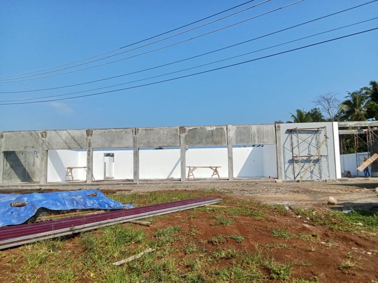 Dari Sisi Dinding hingga Tanah Dasar KDKMP Punggelan Terus Diperkuat