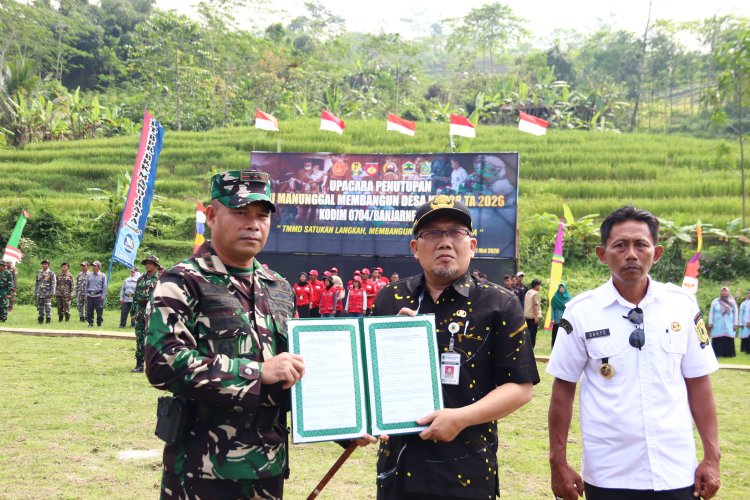TMMD Sengkuyung Tahap II Kodim 0704 Banjarnegara Resmi Ditutup