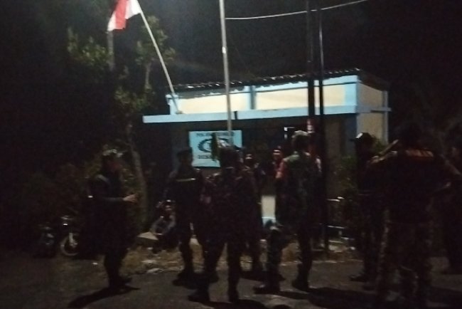 Koramil 16 Pejawaran Gelar Patroli Bersama Komponen Masyarakat