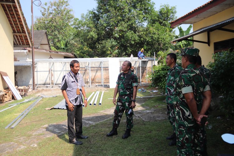 Dandim 0704 Banjarnegara Tinjau Kesiapan Marshaling Area Yonif TP di BLK Klampok
