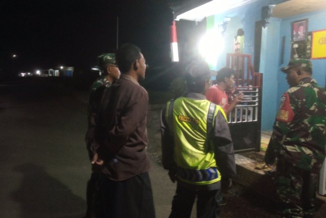 Patroli Malam Cegah Gangguan Kamtibmas