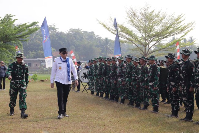 TMMD Reguler ke-129 Resmi Dibuka Gotong Royong Bangun Negeri Dimulai dari Dusun Kunir