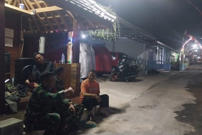 Keterlibatan Babinsa dalam kegiatan Patroli