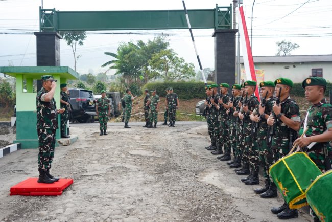 Pangdam IV Diponegoro Pastikan Yonif TP 455 Satria Pandanaran Siap Hadapi Tugas