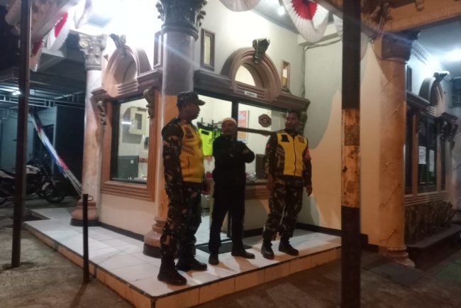 Patroli Kamtibmas Koramil 05 Batur Ciptakan Situasi Aman dan Kondusif di Malam Hari