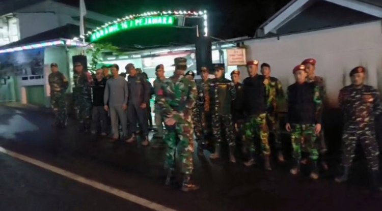 Koramil 16 Pejawaran Gelar Patroli Bersama Komponen Masyarakat