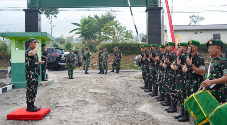 Pangdam IV Diponegoro Pastikan Yonif TP 455 Satria Pandanaran Siap Hadapi Tugas