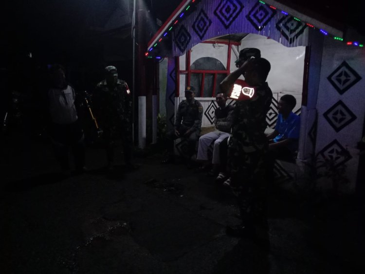 Ciptakan suasana Aman Babinsa patroli di wilayah Koramil 06/Kalibening