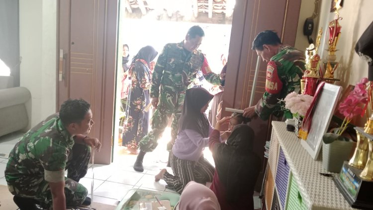Wujud Dukungan TNI dalam Pencegahan Stunting dan Peningkatan Kesehatan Balita