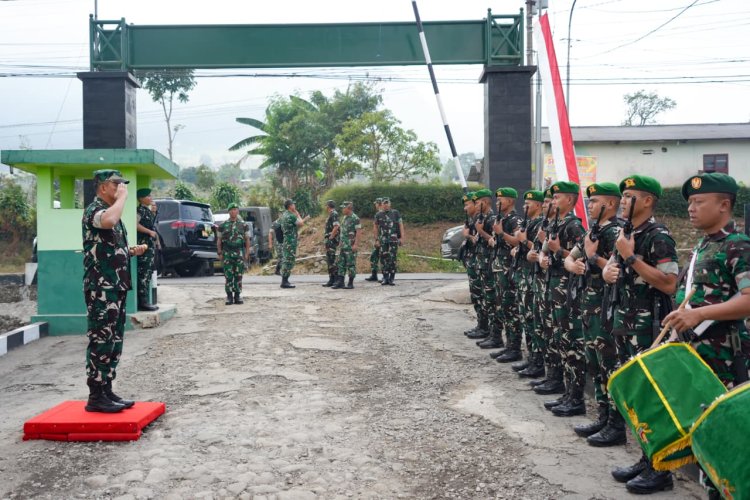 Pangdam IV Diponegoro Pastikan Yonif TP 455 Satria Pandanaran Siap Hadapi Tugas