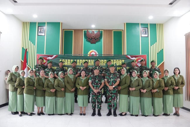 Dandim 0704 Banjarnegara Pimpin Laporan Korps Perwira dan Pelepasan Anggota Purna Tugas