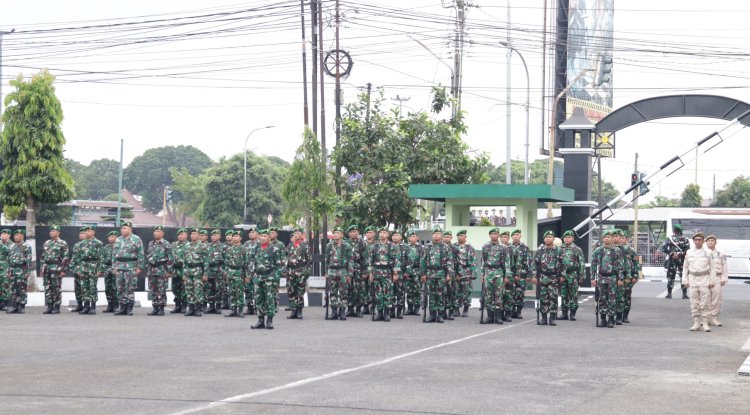 Kasdim 0704 Banjarnegara Pimpin Upacara 17-an Tekankan Kesiapsiagaan Hadapi Kekeringan dan Karhutla
