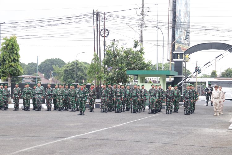 Kasdim 0704 Banjarnegara Pimpin Upacara 17-an Tekankan Kesiapsiagaan Hadapi Kekeringan dan Karhutla