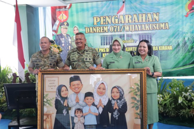Danrem 071 Wijayakusuma ke Banjarnegara Prajurit Harus Profesional Iman Jangan Ditinggalkan