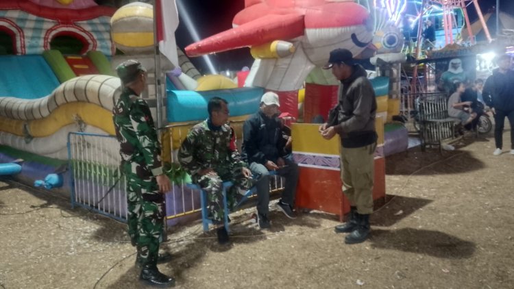Ciptakan suasana Aman Babinsa patroli di wilayah Koramil 14/Madukara